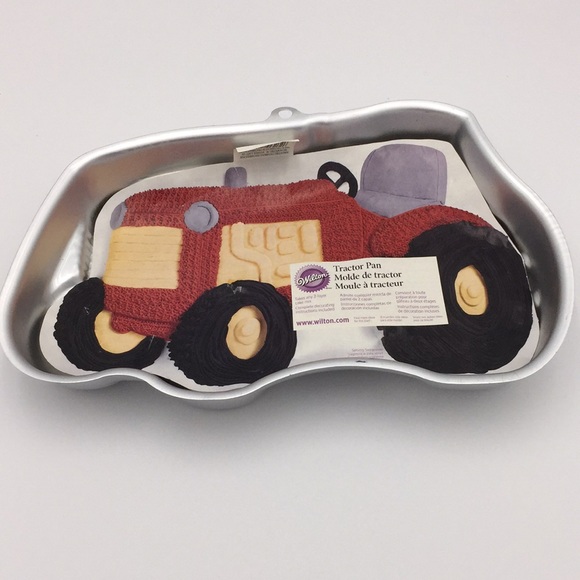 Wilton Farm Tractor Birthday Party Cake Baking Pan 2105-2063 Aluminum Kids - Picture 1 of 8